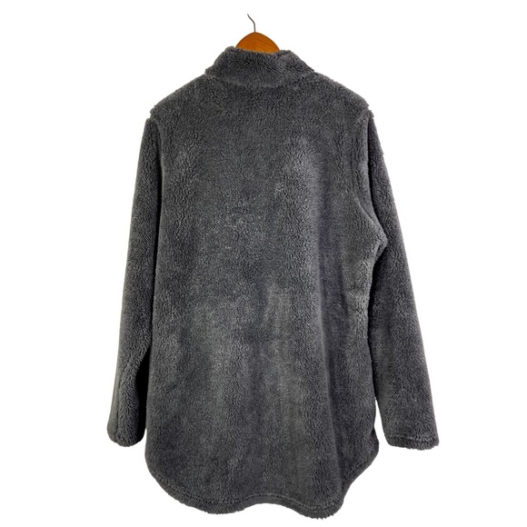 Beaumont Blue Streaks Fleece Pullover Women's‎ XL 1/4 Zip Pockets Plush Soft - Picture 2 of 5